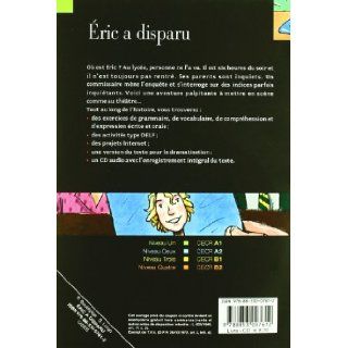 Eric A Disparu [With CD (Audio)] (Lire Et S'Entrainer) (French Edition) Regine Boutegege, Susanna Longo 9788853007612 Books