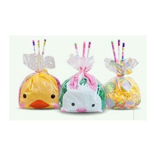 1 pack of 25pcs of Easter Cello/Cellophane/Loot Treat Bag(4 designs  RAMDOMLY SENT)11.5 x 5 x 3 inch Kitchen & Dining