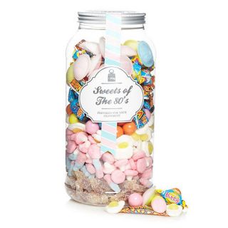 Sweets of the 80s 1.94kg gift jar