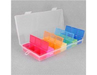 Seven Colors Seven Days Pill Case (Pink) Health & Personal Care