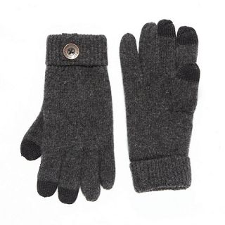 Mantaray Grey thermal touch screen gloves
