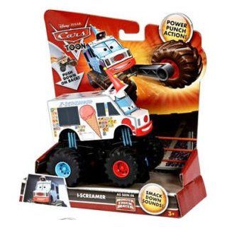Cars Monster I Screamer Ice Creamer Smack Down Sounds As Seen in Monster Truck Mater Power Punch Action Mattel Toys & Games