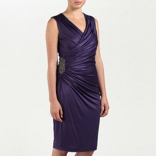 Ariella London Purple Alexia Jersey short dress