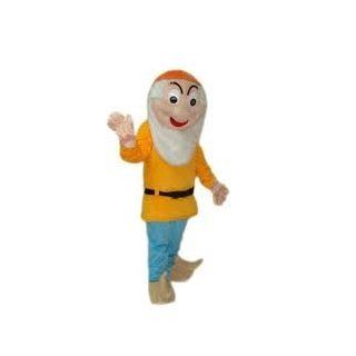Snow White's 7 Dwarfs #7 Grumpy Adult Mascot Costume 