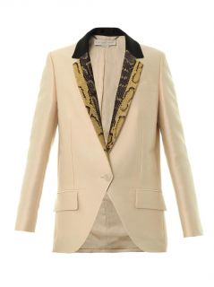 Rhae contrast lapel jacket  Stella McCartney 