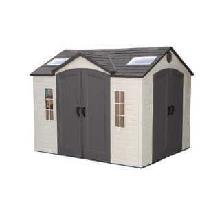 Lifetime 60001 8 by 10 Foot Outdoor Storage Shed  Patio, Lawn & Garden