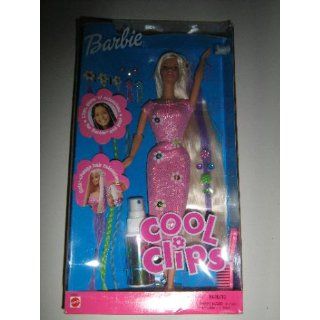 New Cool Clips Barbie Doll with Hair Accessories Toys & Games
