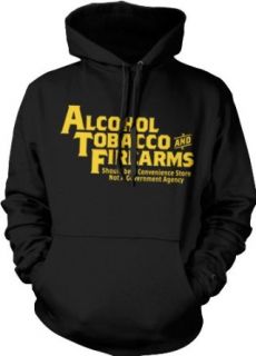 Alcohol Tobacco And Firearms, Should Be A Convenience Store Not A Government Agency Hooded Sweatshirt, Funny 2nd Amendment Gun Rights ATF Design Hoodie Clothing