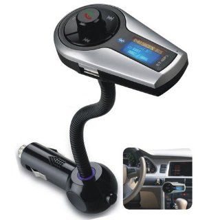 GREENWON Bluetooth Handsfree Car Kit Audio FM Modulator Transmitter  Player AUX   Players & Accessories