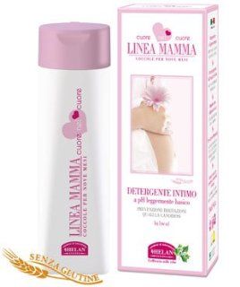 Helan Linea Mamma Snuggles for Nine Months Pregnancy Line Intimate Cleanser with Slightly Basic pH with Marigold and Tea Tree Oil 200 mL 6.8 fl oz Health & Personal Care