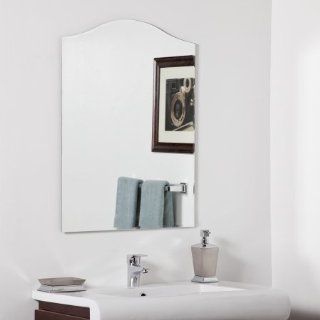 Decor Wonderland Allison Modern Bathroom Mirror   Wall Mounted Mirrors