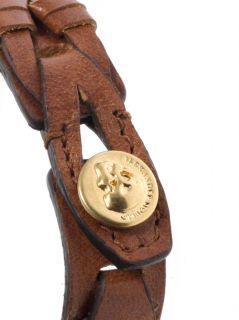 Braided leather bracelet  Alexander McQueen