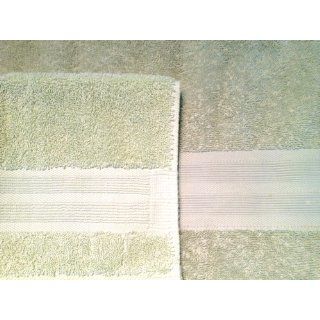 1888 Mills 100 Percent Organic Cotton Oversized Bath Towel Set of 2, Water Blue   Organic Cotton Towl