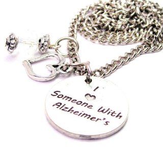 I Love Someone with Alzheimers 18" Fashion Necklace ChubbyChicoCharms Jewelry