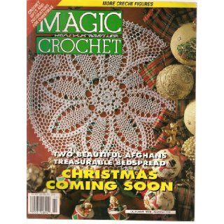 MAGIC CROCHET Magazine October 1996 Number 104 (Christmas Coming Soon) Paulette Rousset 0009281028000 Books