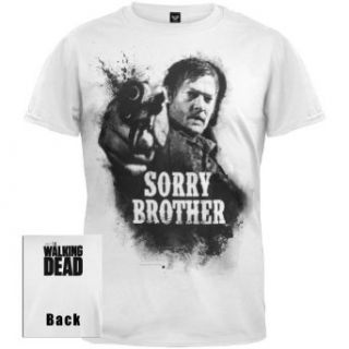 The Walking Dead Daryl Sorry Brother Men's T Shirt Movie And Tv Fan T Shirts Clothing