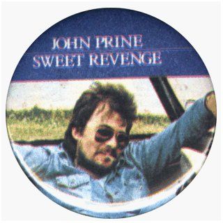 John Prine   Sweet Revenge (Driving In Car)   1 1/2" Button / Pin Clothing