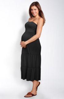 Maternal America Convertible Strapless Maternity Dress