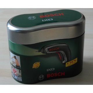 Bosch IXO Akkuschrauber "Easy" + 10 Standard Schrauberbits + Ladegert (30 % mehr Kraft, 0,6 kg, 3,6 V) Bosch Baumarkt