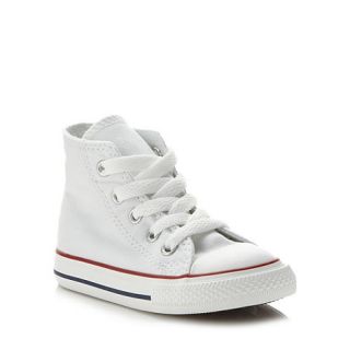 Converse Converse Boys white All Star hi top trainers