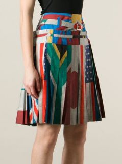 Wunderkind Flag Print Skirt   Jean Pierre Bua