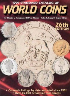 1999 Standard Catalog of World Coins (26th ed) Chester L. Krause Fremdsprachige Bücher