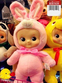 KEWPIE ADORABLE SOFT PLUSH ECO DOLL "PINK RABBIT". LIMITED EDITION .HOT SALE 2013  WOW 15.5 "(38cm) . ORDER SOON .  & FREE US SHIPPING. Toys & Games
