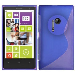 RT TRADING Nokia Lumia 1020 S Line Silikon Hlle Schutz Case Cover in Blau Elektronik