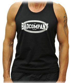 Bad Company Boxing Muscle Shirt schwarz / Muscle Tank Top Sport & Freizeit