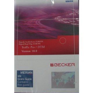 Becker Traffic Pro Karten Software CD ROM fr Navigationsgert (version 10.0, fr Europa) Navigation & Car HiFi