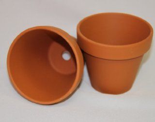 57 Stk TONTPFE 8/9cm Blumentpfe Terrakotta Tpfe Pflanztpfe Terracotta braun rotbraun Ton Pflanzkbel Küche & Haushalt