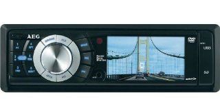 AEG AR 4023 Autoradio (7,6 cm (3 Zoll) LC Display, SD Kartenslot, USB) schwarz Navigation & Car HiFi