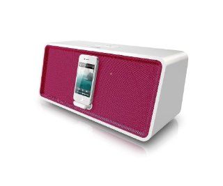 sonoro Stereo iPod/iPhone Docking Station cuboDock wei/pink Audio & HiFi