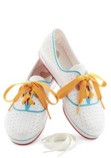We'll Have a Wiffle Ball Sneaker  Mod Retro Vintage Flats
