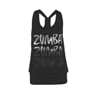 Zumba Fitness Damen Tank Top Radius Bubble Sport & Freizeit