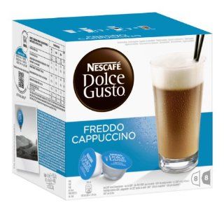 Nescaf Dolce Gusto Freddo Cappuccino (16 Kapseln), 3er Pack (3 x 103 g) Lebensmittel & Getrnke