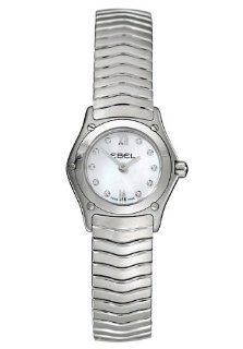 Ebel Damen Armbanduhr CLASSIC WAVE Analog Quarz 9656F01 9725 Ebel Uhren