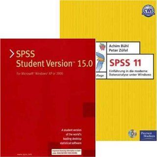 SPSS 15.0 Student Version  auch fr Vista   (Mehrwertpack) + Buch SPSS 11. Einfhrung in die moderne Datenanalyse Software