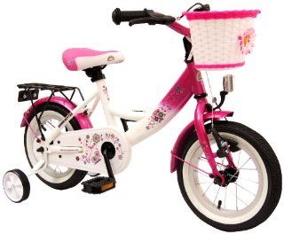 bike*star 30.5cm (12 Zoll) Kinder Fahrrad   Farbe Pink & Wei Sport & Freizeit