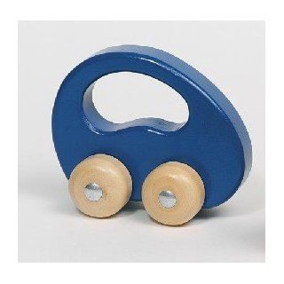 Holzauto Auto Holz Greifling Greifauto blau [Spielzeug] Spielzeug