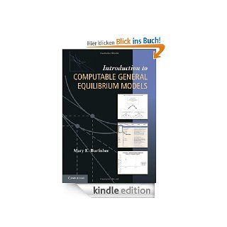 Introduction to Computable General Equilibrium Models eBook Burfisher Kindle Shop