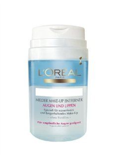 L'Oral Paris Dermo Expertise Reinigung Augen Make Up Entferner waterproof, 125 ml Parfümerie & Kosmetik