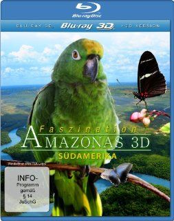 Faszination as 3D   Sdamerika inkl. 2D Version 3D Blu ray Benjamin Eicher, Timo Johannes Mayer DVD & Blu ray