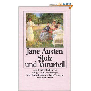 Stolz und Vorurteil (insel taschenbuch) Jane Austen, Hugh Thomson, Margarete Rauchenberger Bücher