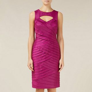 Alexon Pink Shimmer Shutter Dress