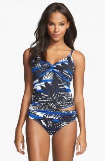 Tommy Bahama Striped Palm Tankini Top & Bottoms