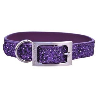 Boots & Barkley Glitter Collar XS   Purple