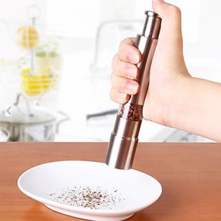 Thumb Push Salt Pepper Grinder