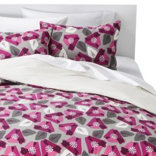 Room Essentials Triangle Floral Duvet Cover Cover Set   Twin