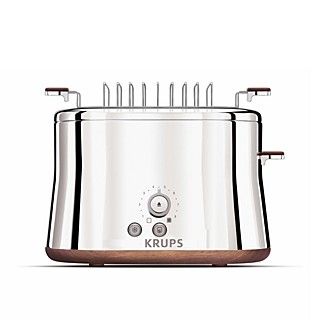 Krups "Silver Art" 2 Slice Toaster & Bun Warmer's